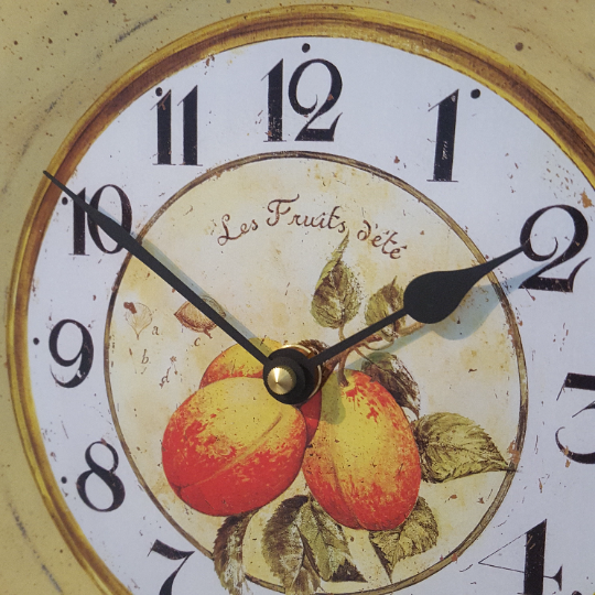 Shabby Chic French Style Wall Clock 18 00 Picclick Uk