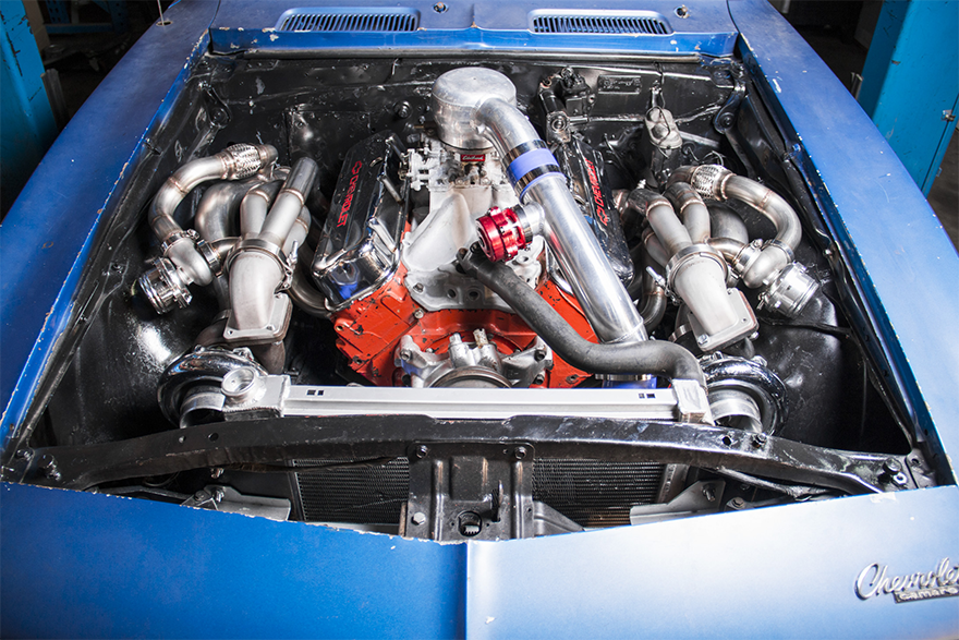Cxracing Twin Turbo Manifold Header For 67 69 Camaro Bbc Fits Tall