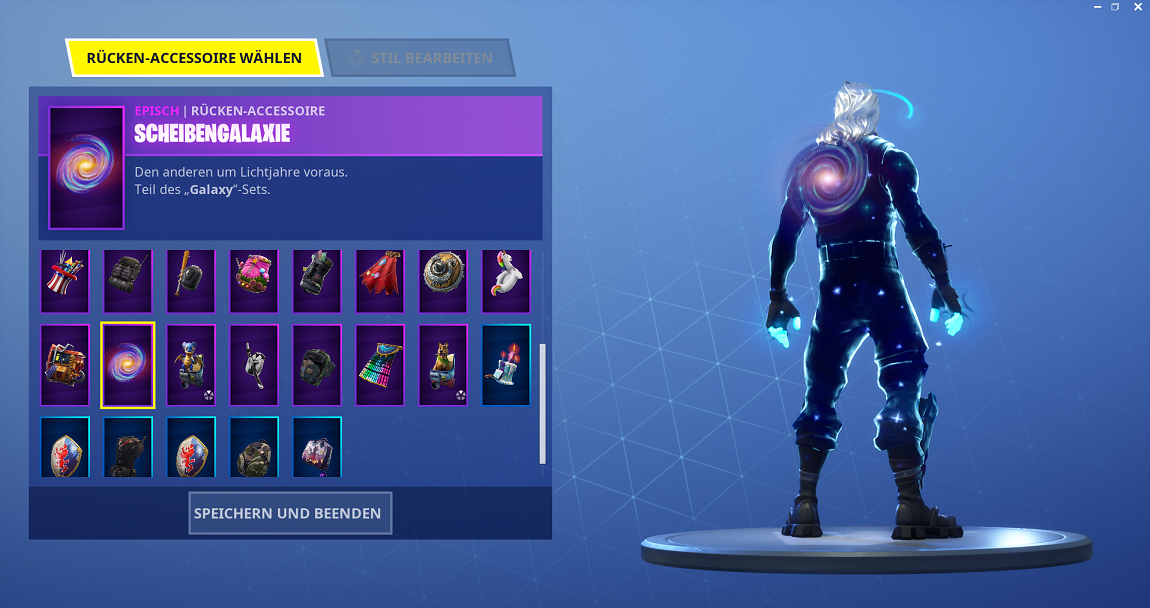 rare fortnite account season 1 galaxy skin emotes read description 3 3 von 8 - fortnite skins season 1 8