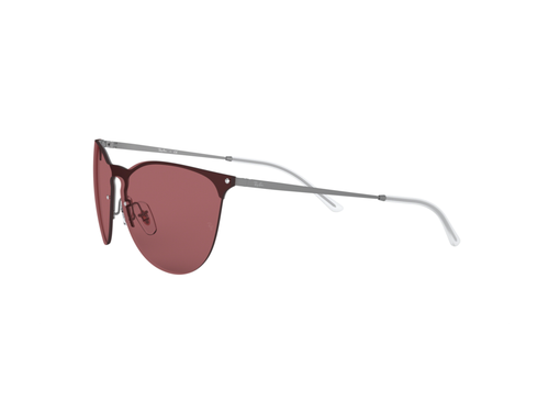 Sunglasses Ray Ban Rb3652 Dark Violet Authentic 76 42 Picclick Uk