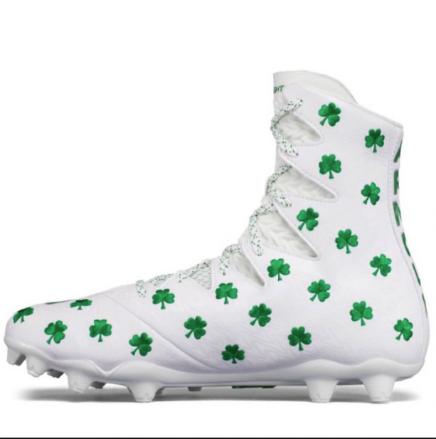 shamrock under armour cleats