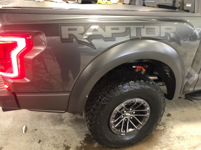 Ford Raptor Svt F150 Bedside Vinyl Graphics Decals 2018 2019