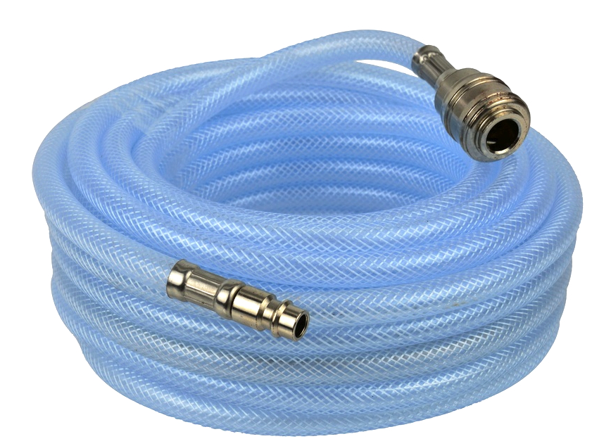 50ft 3/8"id rubber air line 3/8" bsp fittings CT0003 