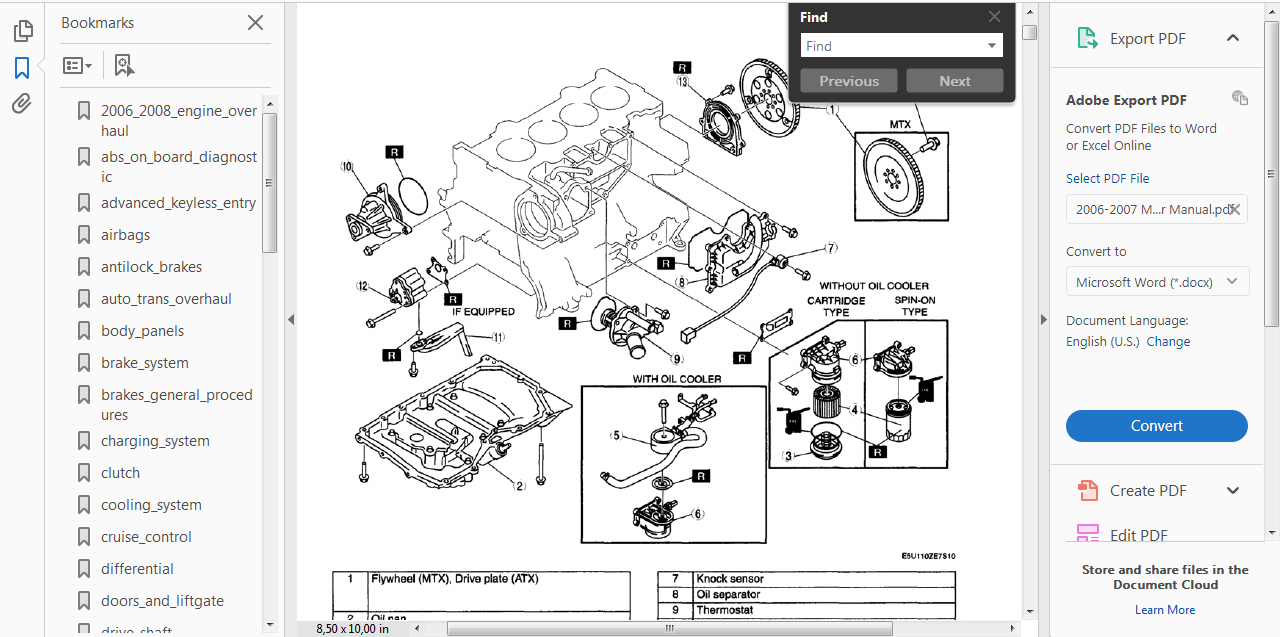 *WORKSHOP MANUAL SERVICE & REPAIR GUIDE for MAZDA MIATA MX-5 SPORT 2005-2014  3 3 sur 5 Voir Plus