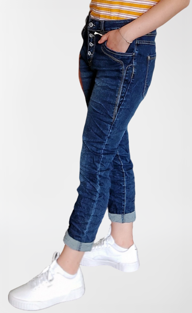 Karostar Damen Jeans Hose Baggy Denim Boyfriend Blau 38 48 Neu Top Style Eur 34 99 Picclick De