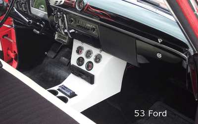 Bench Seat Console 50 S Chevy Ford 60 S 70 S Chevy Cars