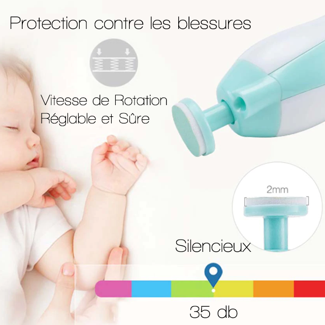 Coupe Ongle Bebe Et Adulte Lime A Ongles Electrique Set 6 En 1 Led Eur 19 90 Picclick Fr