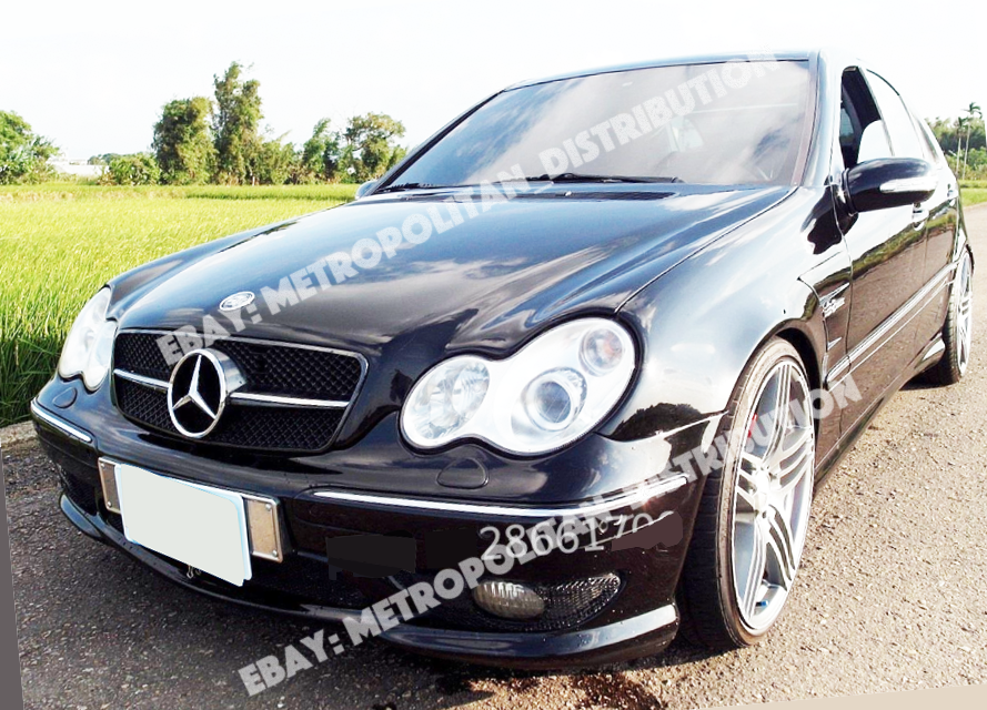 Mercedes C Class W203 Amg Sport Look Grill C320 C55 C180 C200 C220 C230 C270 Cdi Eur 138 07 Picclick Fr