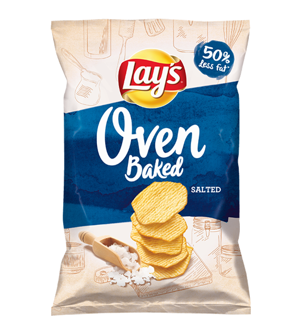 Lays Oven Baked Salted Flavor Potato Chips Crisps Snacks 125g 4 4oz 10 99 Picclick