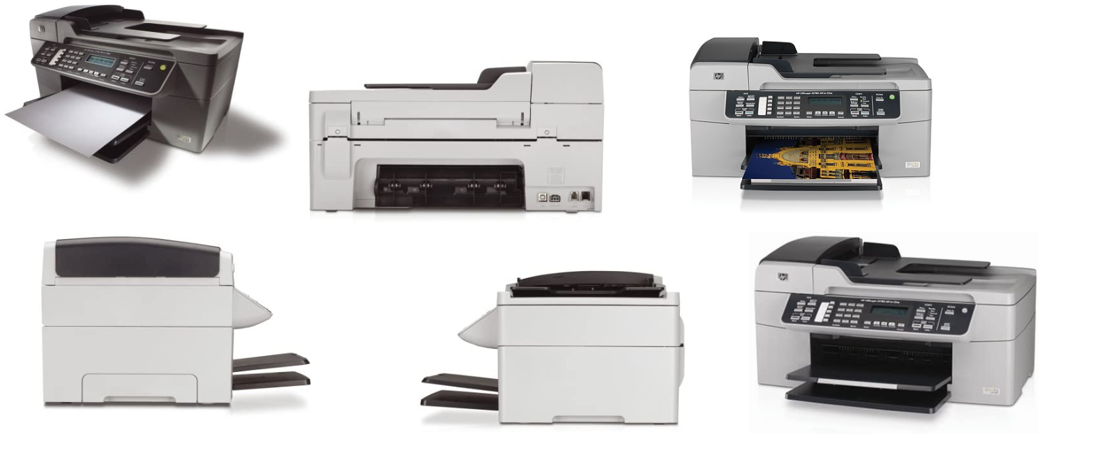 Hp Officejet J5780 All In One Drucker Scanner Fax Kopierer Leicht Defekt Lesen Eur 21 00 Picclick De
