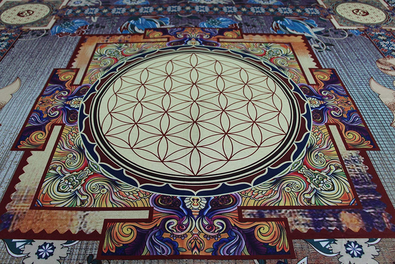 Goldbeing Indischer Wandteppich Wandbehang Mandala Tuch Wandgobelin Tapestry Goa Eur 24 00 Picclick De