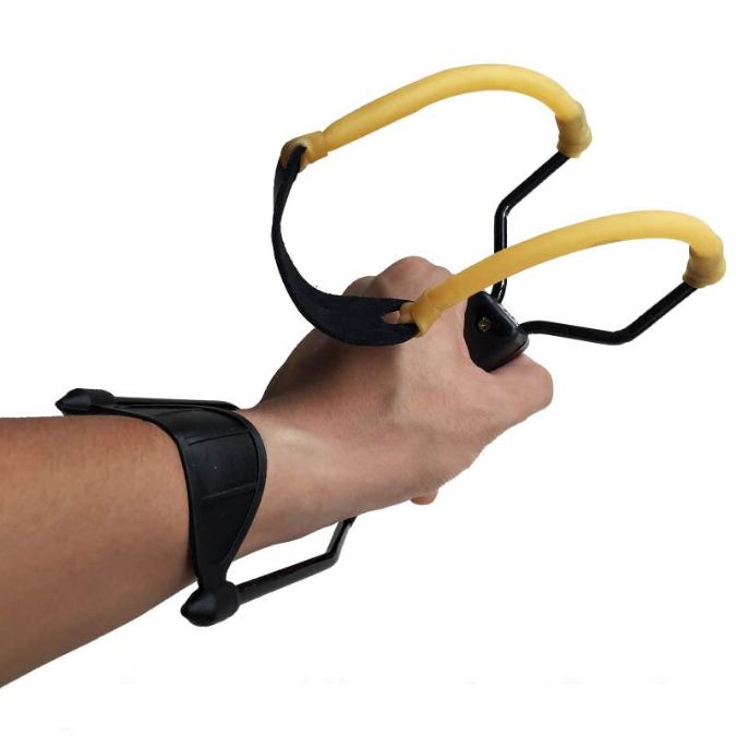 Fionda di Precisione Professionale con supporto braccio Caccia Sport Gioco