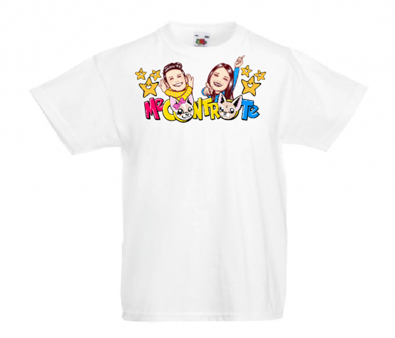 Kira E Ray 100% Cotone T-shirt Maglietta Dei Me Contro Te Sofi E Lui Abbigliamento E Accessori Bambino: Abbigliamento