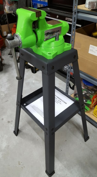 Universal Bench Grinder Stand Buffer Vise Tool Floor Stand With
