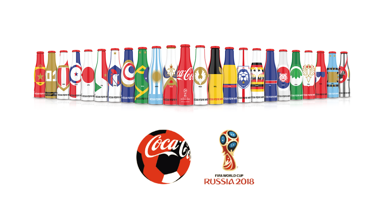 MEXICO LOGO MINI COCA COLA BOTTLE 6 CRATES RUSSIA SOCCER FOOTBALL WORLD CUP 2018
