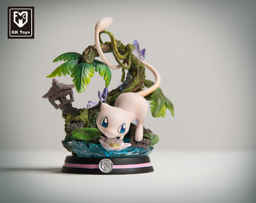 MOFAN Studio Pokemon Helmet/&Armour Mewtwo Cartoon Model Resin Statue IB