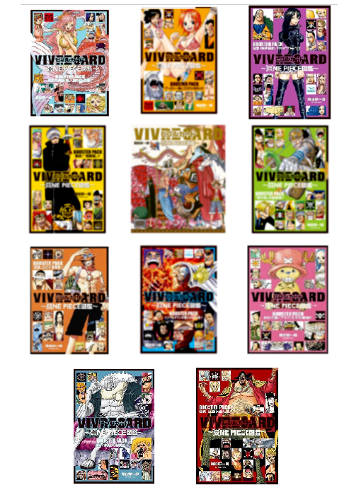 Vol 2 Japan New One Piece Vivre Card Illustration Original Binder Jump Shop Ver Japanese Anime Collectibles