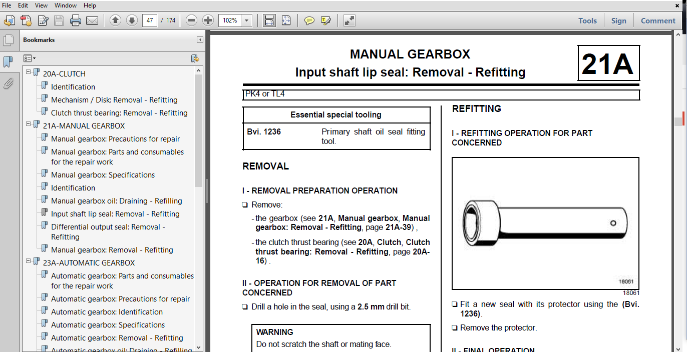 OFFICIAL WORKSHOP MANUAL service repair FOR RENAULT MEGANE 2 2002 - 2008 3  3 of 5 ...