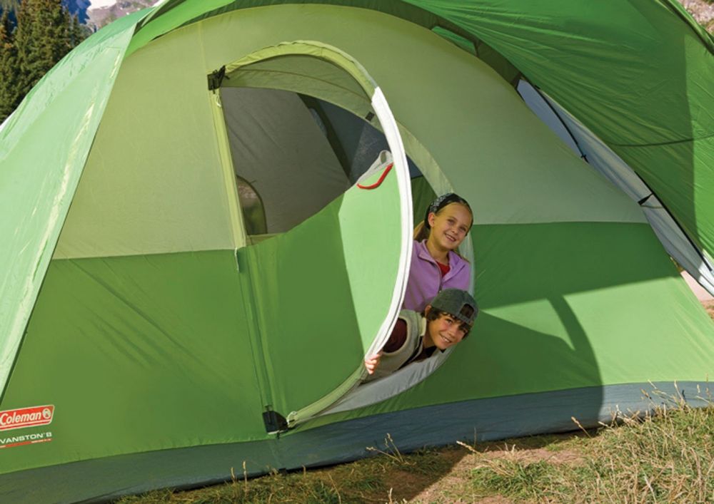 Family Tent Weather Resistant Fabric 8 Person With An
