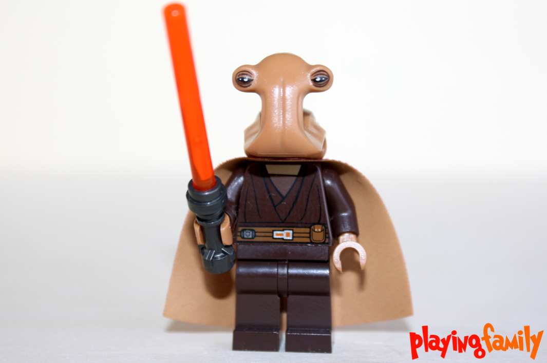 LEGO STAR WARS Ithorianischer Jedi Meister Figur aus LEGO®-Teilen MOC