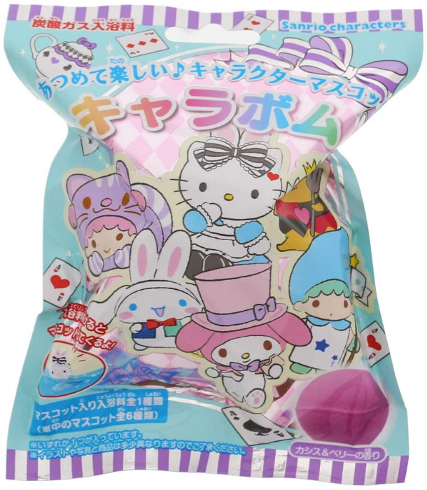 Bandai Sanrio Hello Kitty My Melody Blue Charactors Surprising Bath Bomb 75g 9 98 Picclick