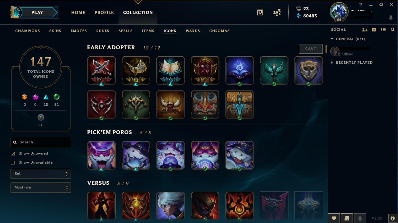 League Of Legends Account Euw190skinshonor Level 4