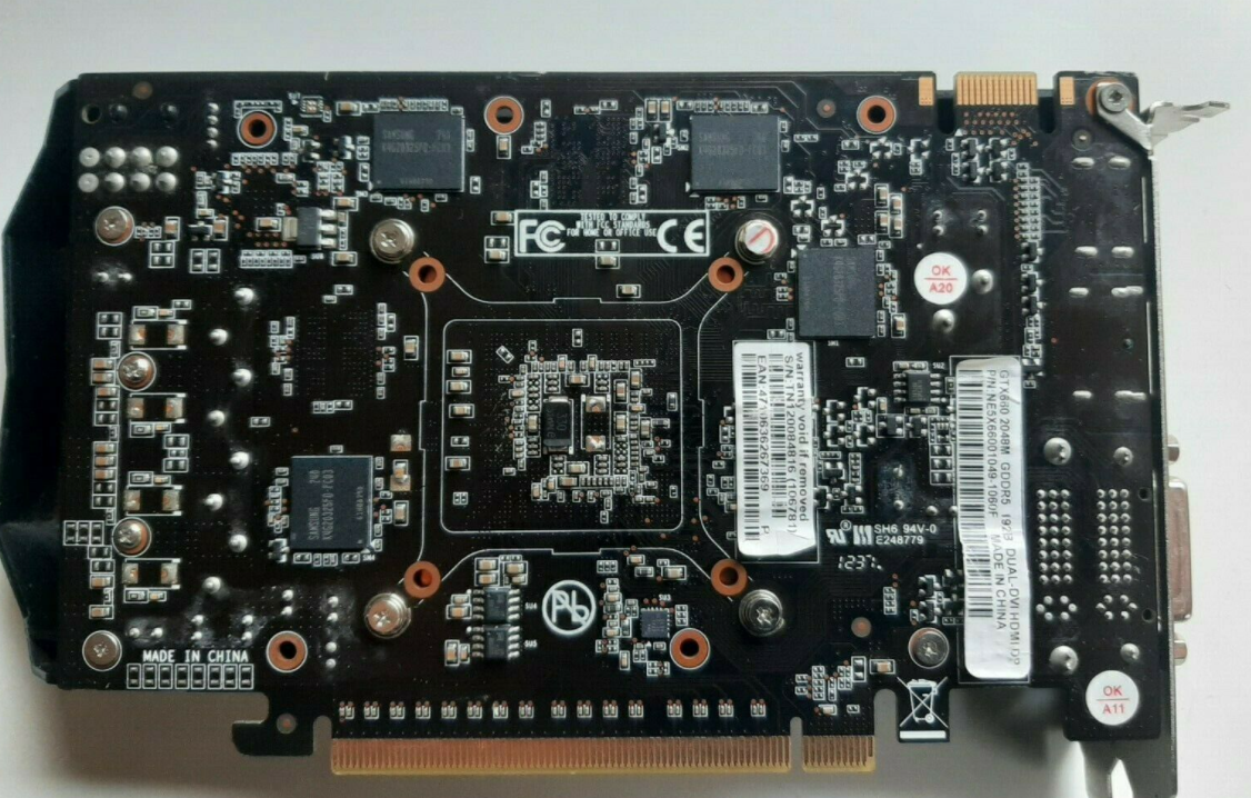 Palit Nvidia Geforce Gtx 660 2gb Gddr5 43 00 Picclick Uk