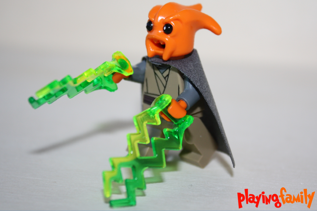 LEGO STAR WARS Ithorianischer Jedi Meister Figur aus LEGO®-Teilen MOC