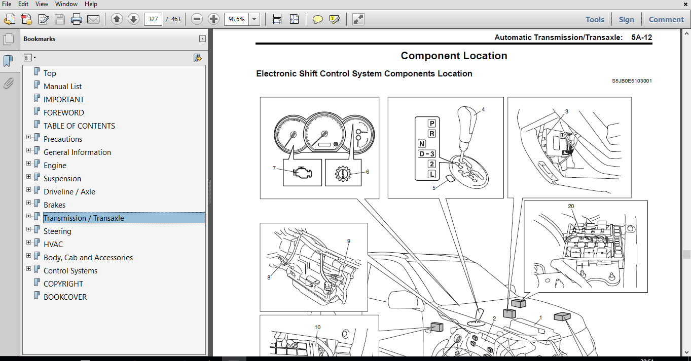4 of 5 # OFFICIAL WORKSHOP MANUAL service repair FOR SUZUKI GRAND VITARA  2005 - 2015