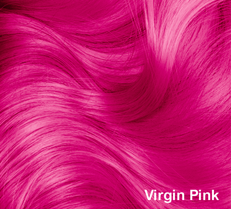 Arctic Fox Virgin Pink 5 Mini Pack Semi Permanent Vegan Hair