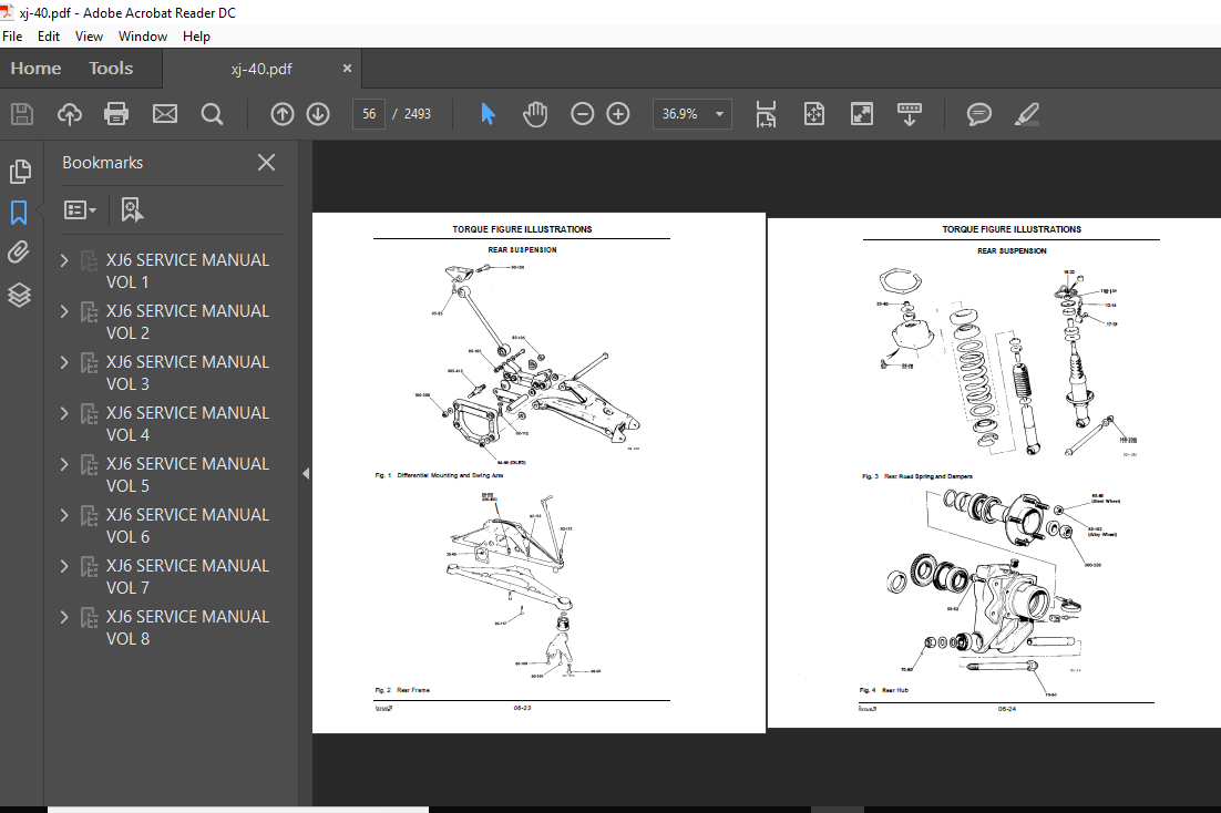2 of 6 Jaguar XJ40 & Daimler 2.9, 3.2 & 4.0 Litre 1986-1994 Factory Workshop  Manual