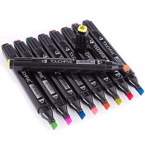 30 80 Colors Artist Dual Head Sketch Markers Set For School