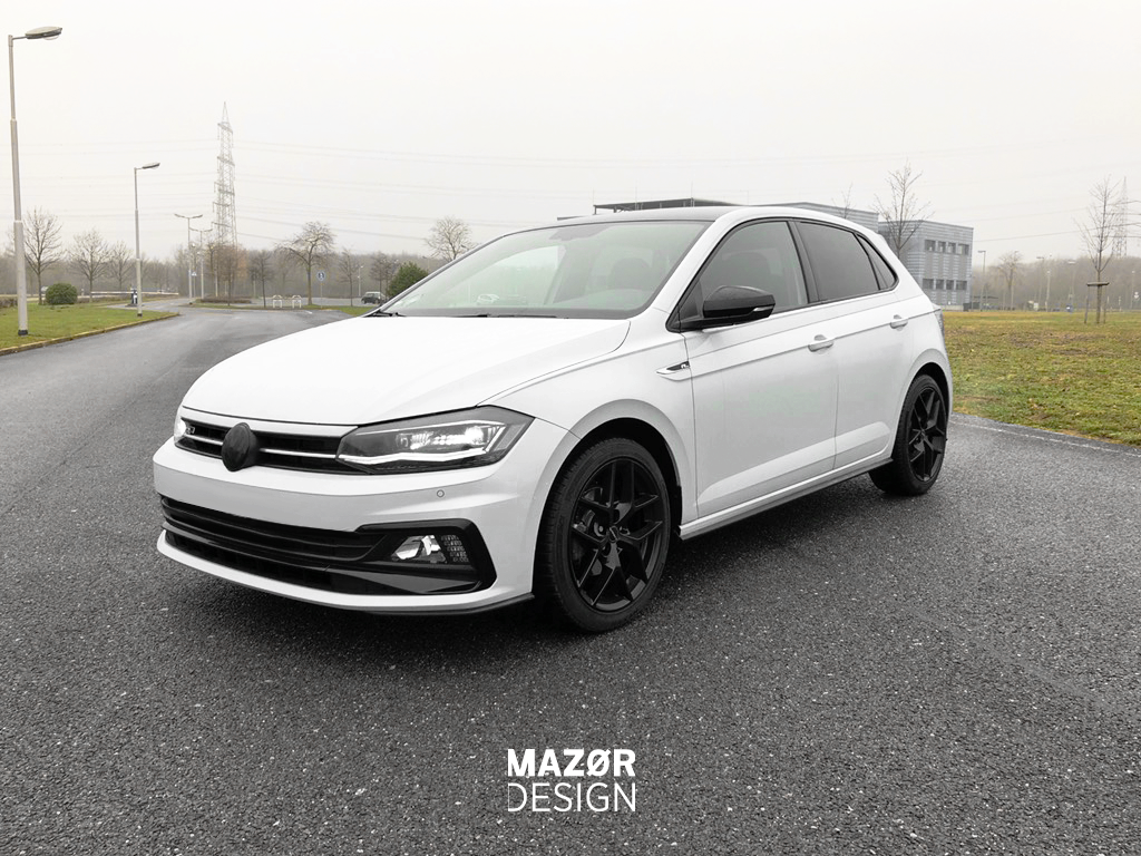 Vw Polo 6 Vi 2g Front Emblem Schwarz Black Vorne Zeichen Logo Aw Beats Gti Acc Eur 149 90 Picclick It