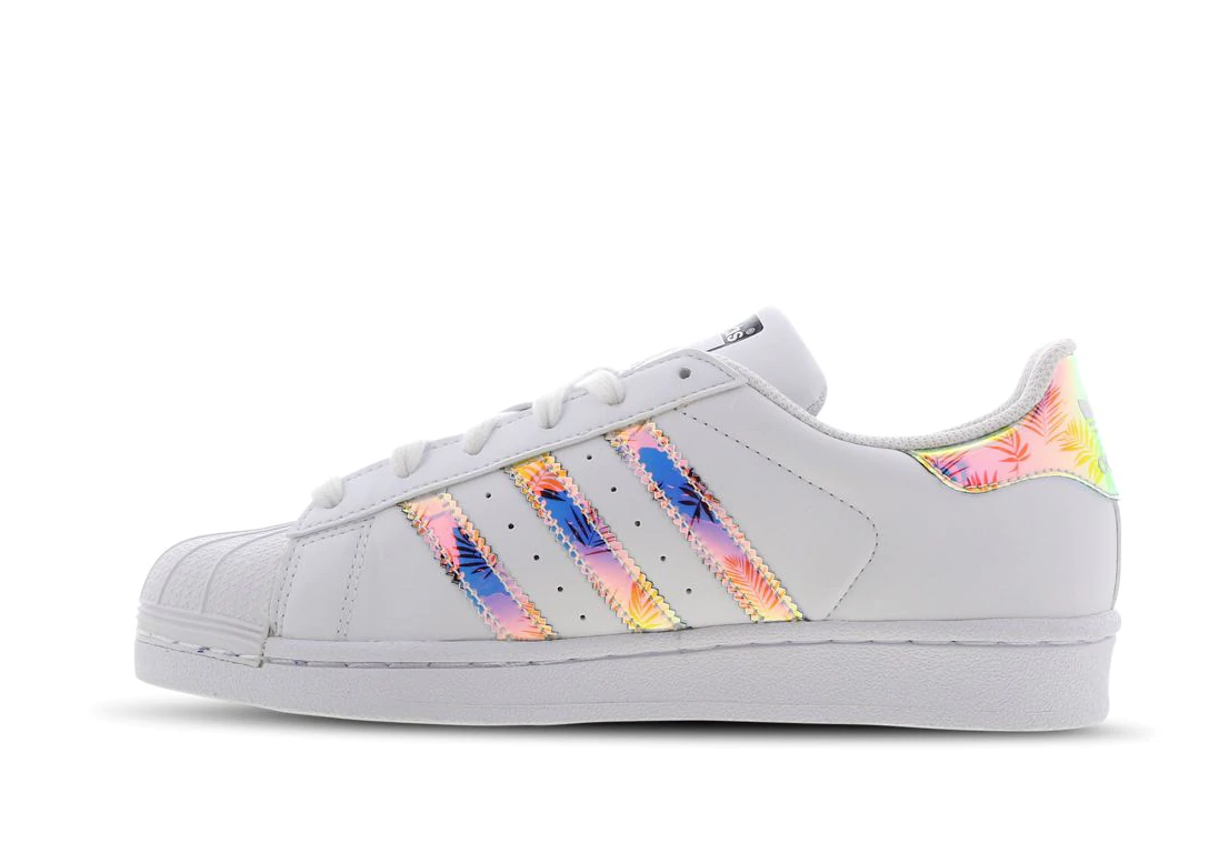 adidas superstar cali palm iridescent