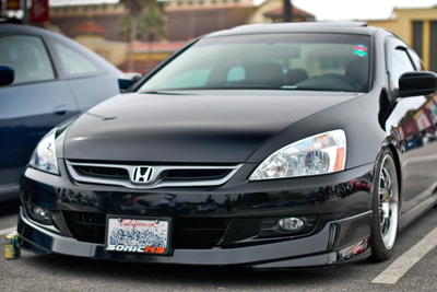 2003 2004 2005 Honda Accord Coupe Hfp Style Front Lip Body Kit 03