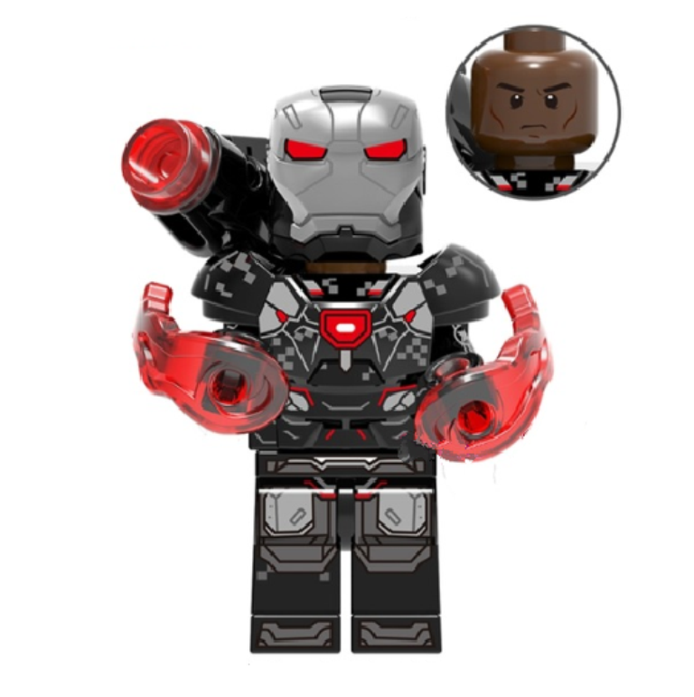Custom War Machine Avenger Infinity War Lego Fit Minifigure