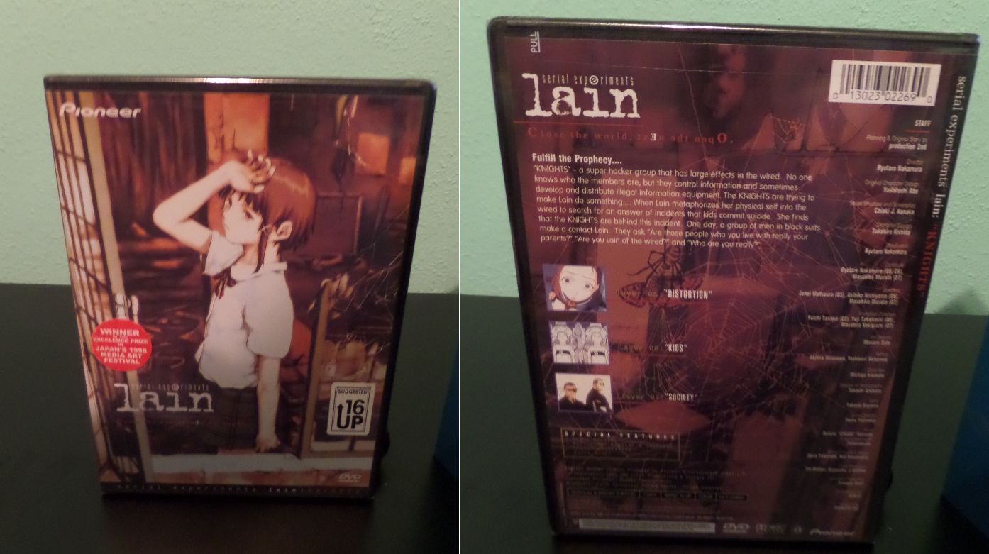 Serial Experiments Lain Vol 1 2 3 4 Abe Box Complete Series Anime Dvd Free S H 399 00 Picclick