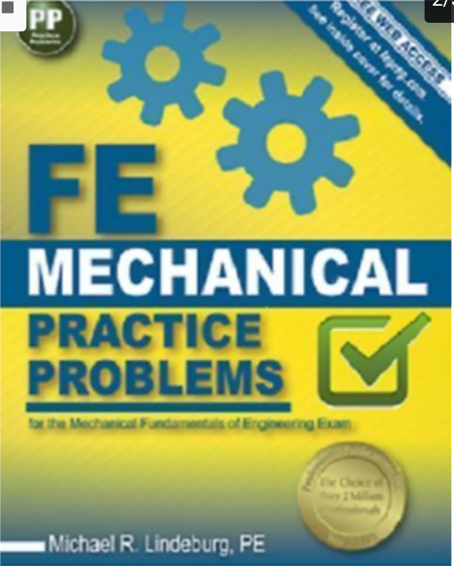 Fe mechanical review manual with 750 solved problems