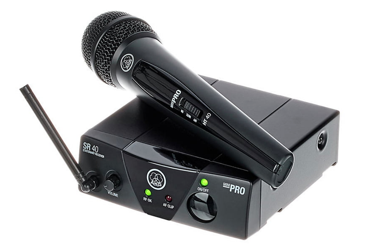 B-WARE AKG WMS 40 Mini Vocal Handfunkmikrofon Set ISM2 NEU