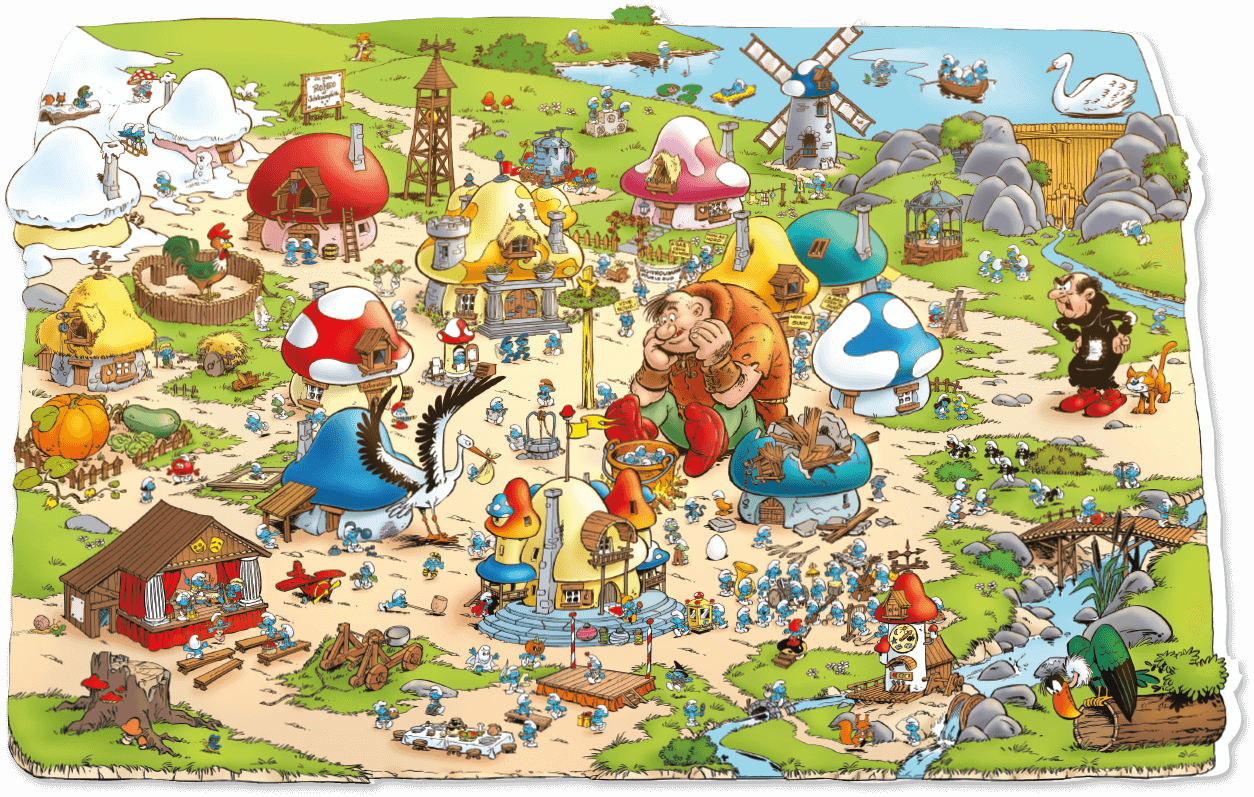 Construire Le Village Des Schtroumpfs N 2 Plateau Neuf Figurine 10 80 Picclick Uk