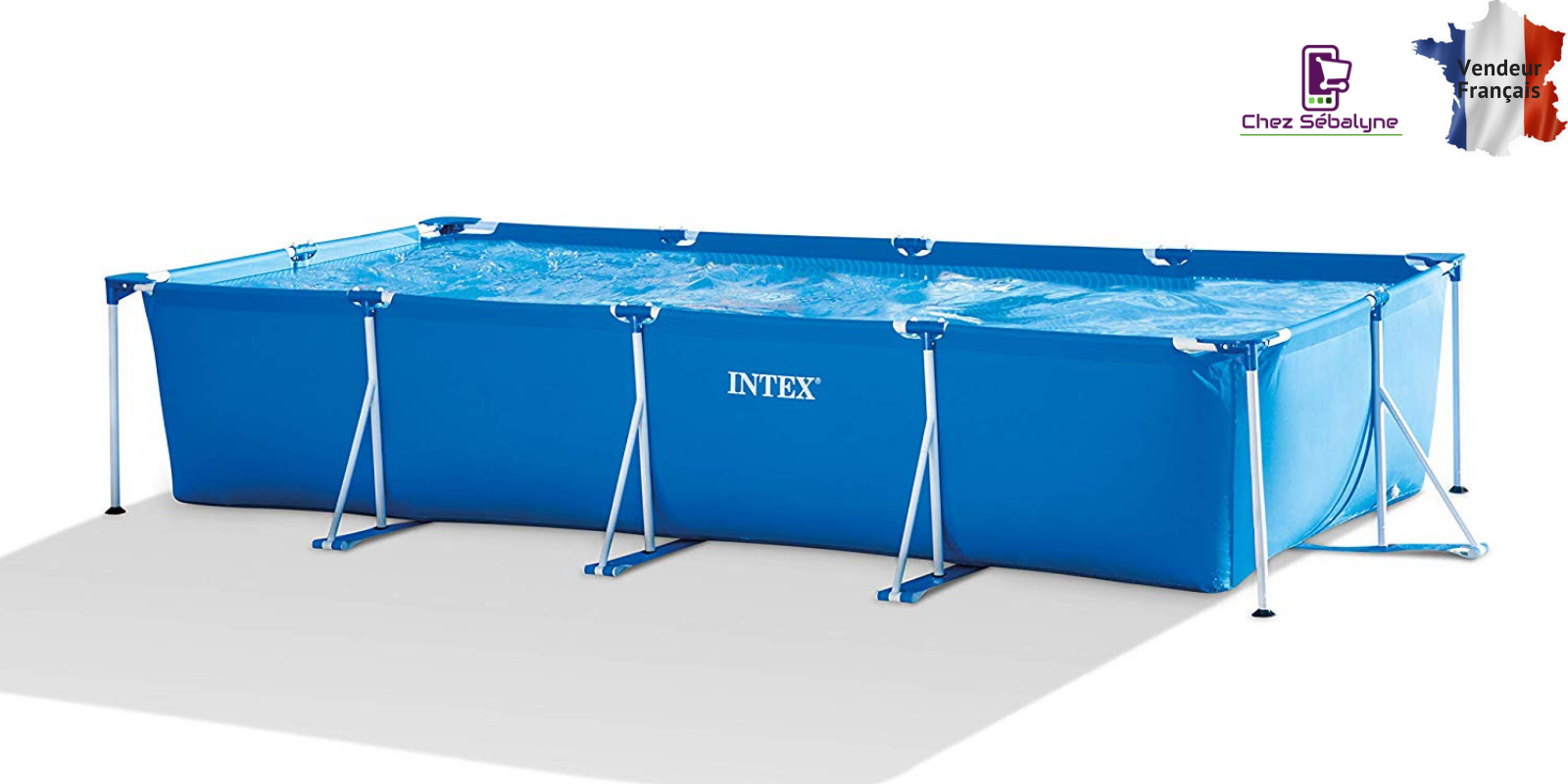 Piscine Hors Sol Tubulaire Rectangulaire Jardin Liner Intex