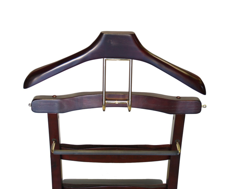 Home Garden Coat Hat Racks Chair Valet Stand Mens Suit Rack
