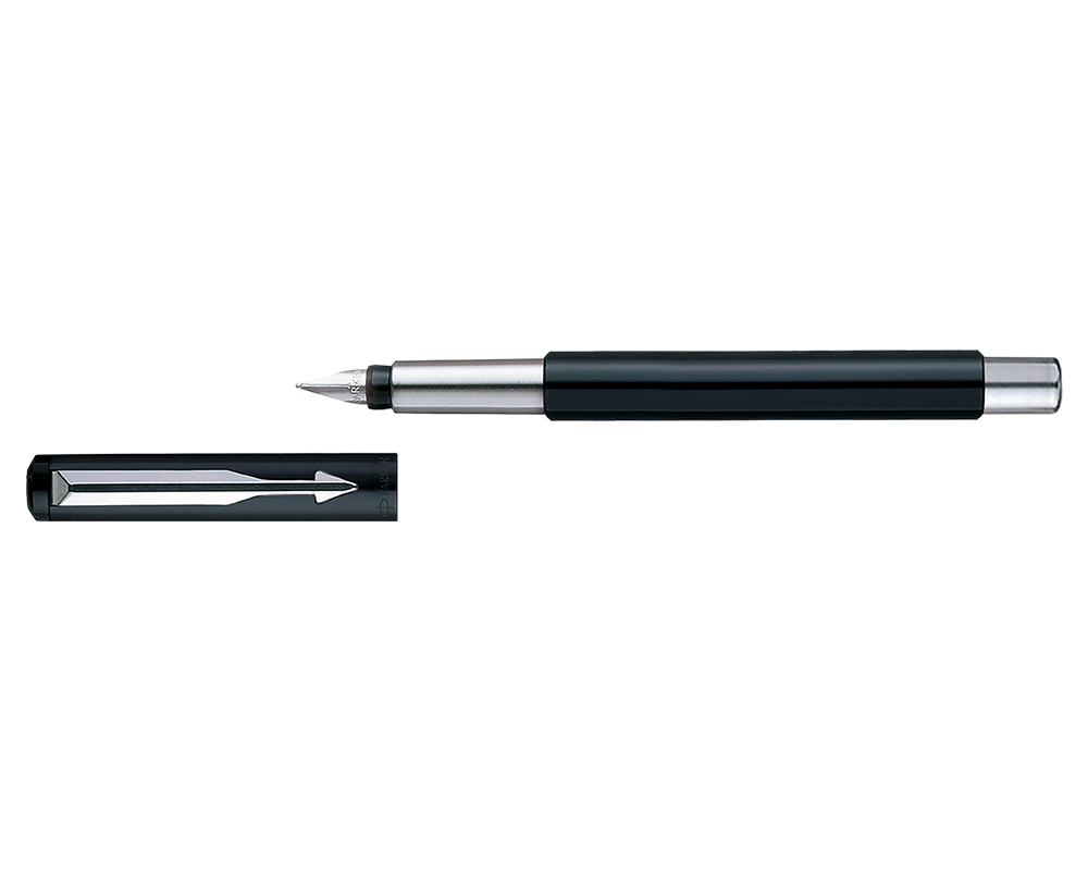 Details about / Parker Vector Standard CT Fountain Pen Blue Body 1 Blue Free Cartridge 3 Black