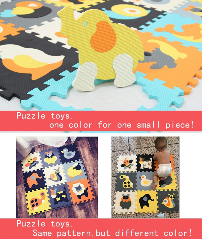 Mqiaoham Tapis Mousse Bebe Dalles Puzzle Dalle Bebe Jeu Enfant De Sol Baby Pla Eur 51 87 Picclick Fr