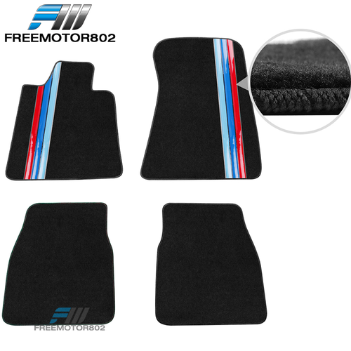 Fits 84 91 Bmw E30 3 Series Coupe Floor Mat Carpet Front