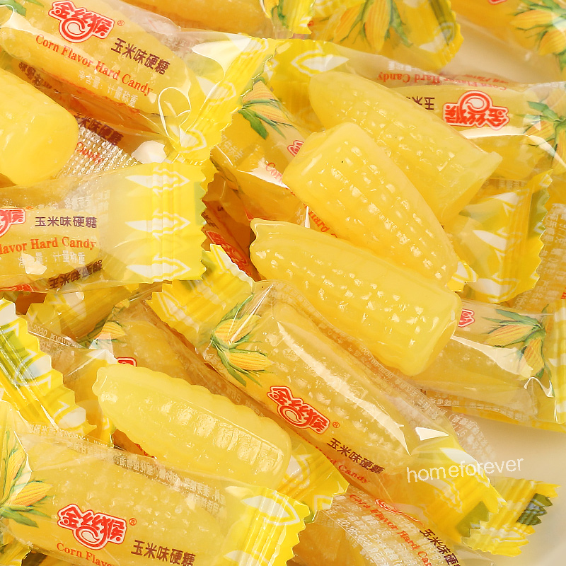 500g jinsihou corn flavor hard candy chinese snac