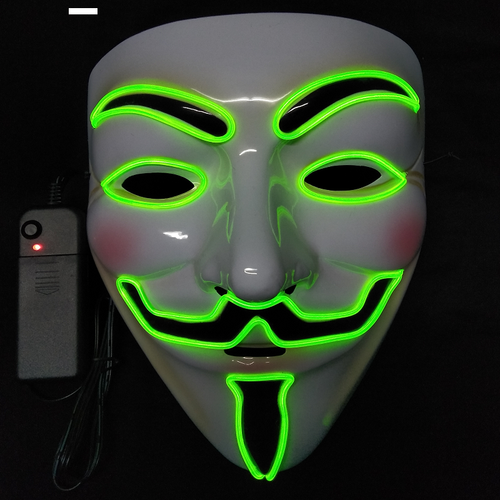 10x Led Maske Anonymer Hacker V Fur Vendetta Kerl Fawkes Halloween Eur 92 99 Picclick De