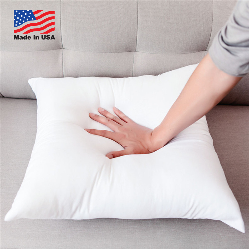 26x26 Discount Pillow Factory Euro Throw Pillow Inserts Made Usa