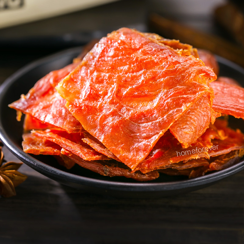 良品铺子香辣味猪肉脯零食小吃猪肉干 chinese snacks liangpinpui
