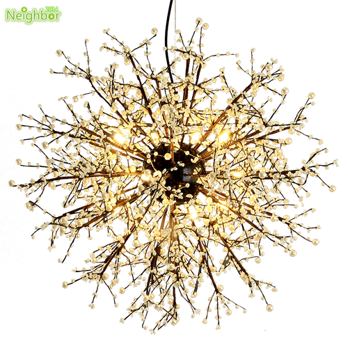 Romantic Fireworks Look Chandelier Bright Stars Hanging